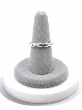 New Woman’s Silver Handmade Hammered Minimalist Boho Ring